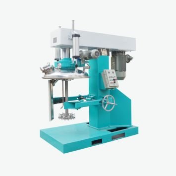 Vacuum disperising mixer